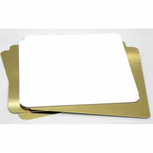 Подложка квадратная золото-белая толщина 3,2 мм (большие размеры)