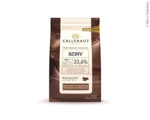 Шоколад молочный бельгийский 33,6% 823NV, Callebaut