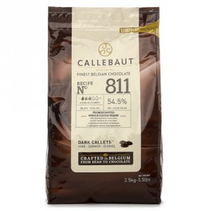 Шоколад темный бельгийский 54,5% 811NV, Callebaut