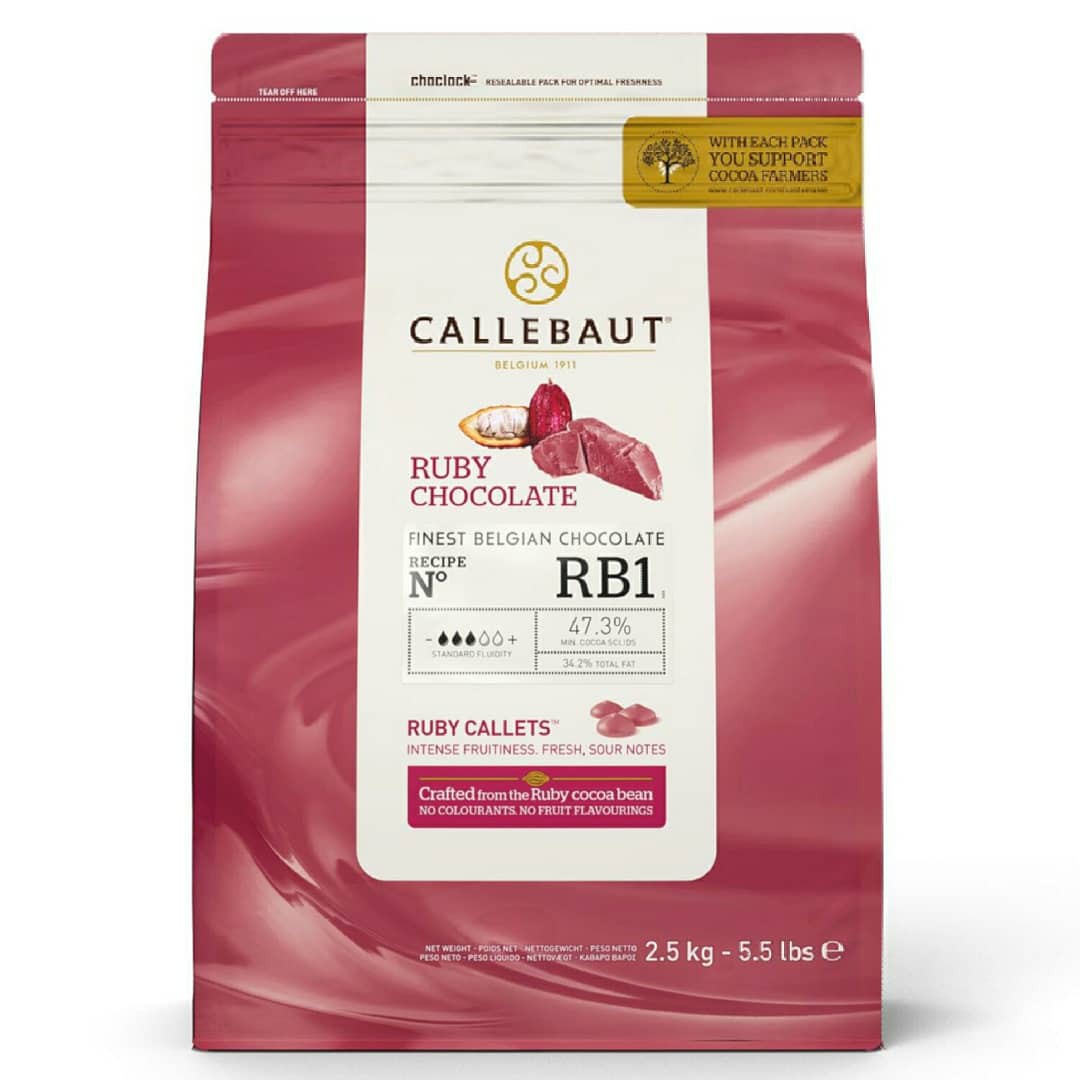 Шоколад Ruby Callebaut (рубиновый)