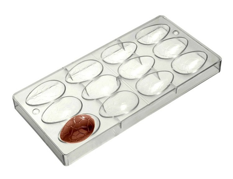 Форма для шоколада "Шоколадное яйцо", 12 ячеек