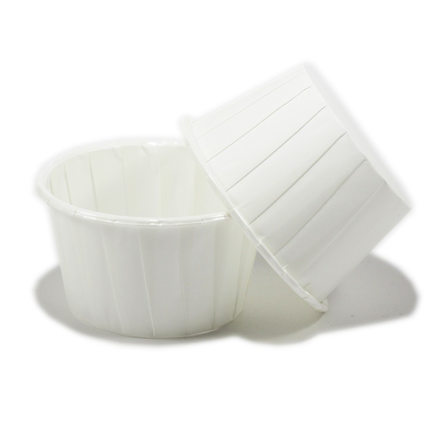 Форма для выпечки "Маффин" белая ламинированная с бортиком (50*40 мм)