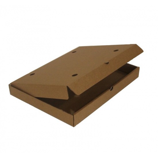 ОПТ: Коробка для пиццы 400x300x45мм, бурая (мин. заказ 2000 шт.)
