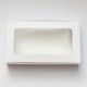 Коробка белая для зефира 28*16,5*5,5 см с окном 