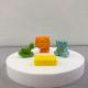 Набор из 4 фигурок "Игрушки" из пищевой глазури разного цвета 