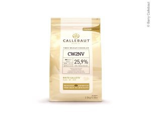 Пакет 2,5 кг Шоколад белый CW2 (25,9%) Callebaut
