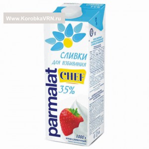 Сливки Parmalat для взбивания 35% 1 л