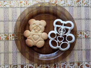 Вырубки-формы для печенья "Мишка Тедди"