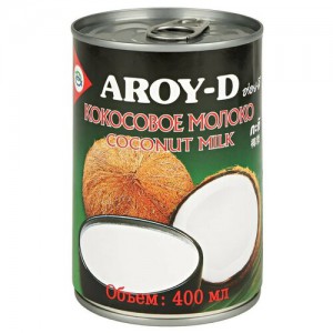 Кокосовые сливки AROY-D 400 мл, жирность 17-19%