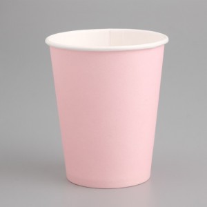 Бумажный стаканчик розовый для "Cake to go", 250 мл